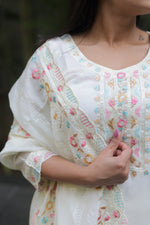 Noor Embroidered Kurta Set With Dupatta