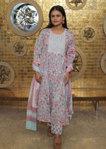 Rangeen Embroidered Kurta Set with Dupatta