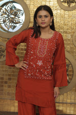 Erina Rustic Yoke Design Co-ord Set
