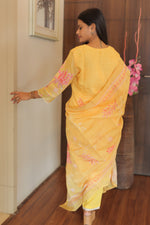 Kesari Noor Kurta Set with Dupatta