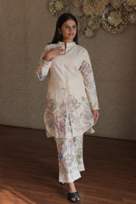 Farah White Embroidered Co-ord Set