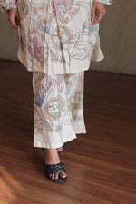 Farah White Embroidered Co-ord Set