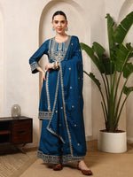 Neelam Luxe Kurta Set with Dupatta