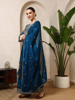 Neelam Luxe Kurta Set with Dupatta