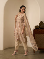 Riwayat Sandstone Kurta Set With Dupatta