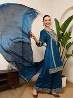 Neelam Luxe Kurta Set with Dupatta