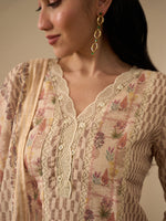 Riwayat Sandstone Kurta Set With Dupatta