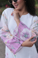 Azura Pink Cotton Blend Co-ord Set