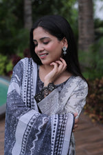 Chandni Embroidered Silk Blend Kurta Set With Dupatta