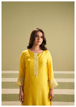 Sunshine Yellow Kurta Set with Dupatta