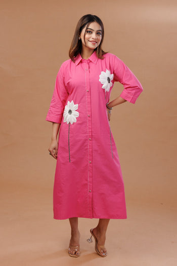 Amaira Pink Bloom Dress